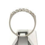 Bague d'occasion or 750 blanc diamants - vue 3