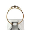Bague d'occasion or 750 2 tons diamants - vue V3
