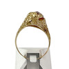 Bague d'occasion or 750 jaune citrine - vue V3