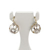 Boucles d'oreilles 2ors 750 diamants - vue V1