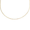 Chaîne d'occasion or 750 jaune maille forçat 41 cm - vue V1