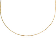 Chaîne d'occasion or 750 jaune maille forçat 41 cm