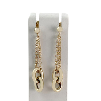 Boucles d'oreilles d'occasion or 375 jaune