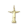 Pendentif christ rédempteur d'occasion or 750 jaune - vue V1