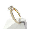 Bague d'occasion or 750 jaune diamants - vue V2