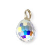 Pendentif d'occasion or 375 jaune cristal - vue V1