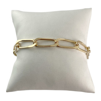 Bracelet d'occasion or 750 jaune maille cheval 20cm