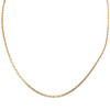 Chaine d'occasion or 750 jaune maille forçat 46cm - vue V1