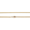 Chaine d'occasion or 750 jaune maille gourmette 54cm - vue V3