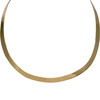 Collier d'occasion or 750 jaune maille serpent 42cm - vue V1