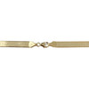Collier d'occasion or 750 jaune maille serpent 42cm - vue V3