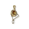 Pendentif d'occasion or 750 jaune - vue V2