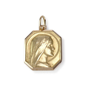 Tweedehands 750 geelgouden medaille