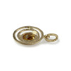 Pendentif d'occasion or 750 jaune citrine - vue V2