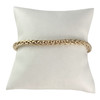 Bracelet d'occasion or 750 jaune maille palmier 21 cm - vue V1