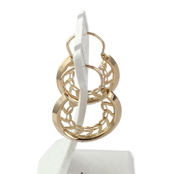 Créoles d'occasion or 750 jaune 16mm