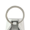 Bague d'occasion or 750 blanc diamants - vue V3