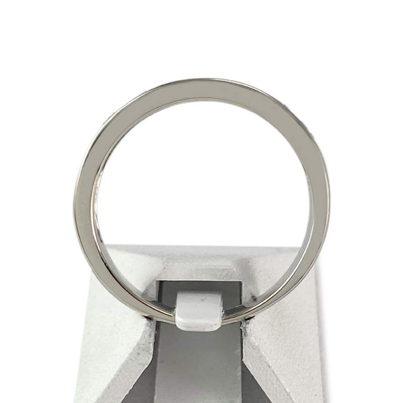 Bague d'occasion or 750 blanc diamants - vue 3