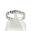 Bague d'occasion or 750 blanc diamants - vue V1