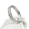 Bague d'occasion or 750 blanc diamants - vue V2