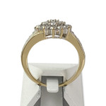 Bague d'occasion 2ors 750 diamants - vue 3