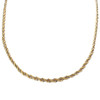 Collier en chute d'occasion 2 ors 375 42 cm - vue V1