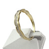 Bague d'occasion or 750 2 tons diamants - vue V2