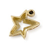 Pendentif d'occasion or 750 jaune diamant - vue V2