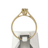 Solitaire d'occasion or 750 jaune diamant - vue V3