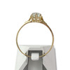 Bague d'occasion or 750 jaune aigue marine - vue V3