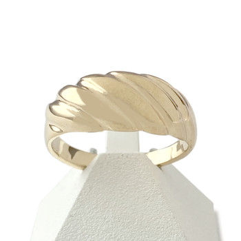 Tweedehands 750 geelgouden ring