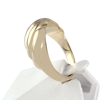 Tweedehands 750 geelgouden ring