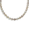 Collier d'occasion or 750 jaune perles de culture de chine mutlicolores 42 cm - vue V1