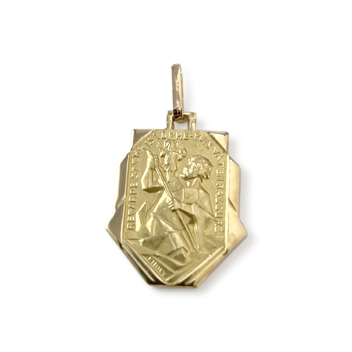 Médaille d'occasion or 750 jaune