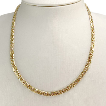 Collier d'occasion or 750 jaune maille royale 45 cm