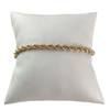 Bracelet d'occasion or 750 jaune maille corde 18 cm - vue V1