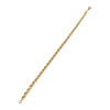 Bracelet d'occasion or 750 jaune maille corde 18 cm - vue V2