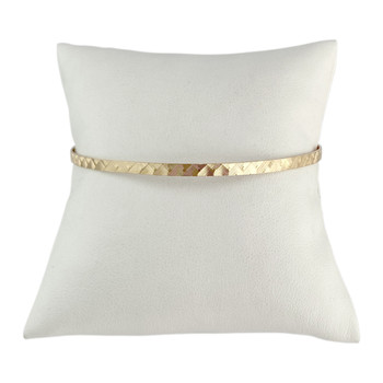 Bracelet jonc d'occasion or 750 jaune 66 mm