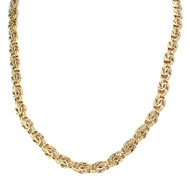 Collier d'occasion or 375 jaune maille royale 45 cm