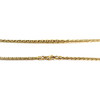 Collier d'occasion or 750 jaune maille palmier 42 cm - vue V3