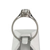 Solitaire d'occasion platine 950 diamant - vue V3