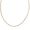 Collier d'occasion or 375 jaune maille torsadée 46 cm - vue V1
