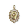 Pendentif d'occasion or 750 jaune perle de culture - vue V1