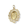 Pendentif d'occasion or 750 jaune perle de culture - vue V2