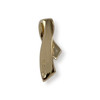 Pendentif d'occasion or 750 2 tons diamant - vue V2