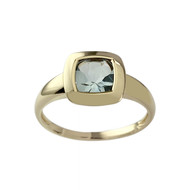 Bague d'occasion or 750 jaune topaze