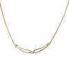 Collier d'occasion or 750 jaune diamant 40.5 cm - vue V1