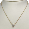 Collier d'occasion or 750 jaune diamant 37 cm - vue V2