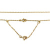 Collier d'occasion or 750 jaune diamant 37 cm - vue V3