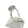 Bague d'occasion or 375 blanc diamants - vue V2